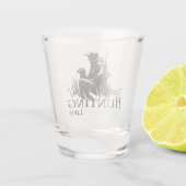 Jagd Schnapsglas (Rückseite)