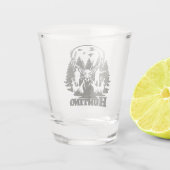 Jagd Schnapsglas (Rückseite)