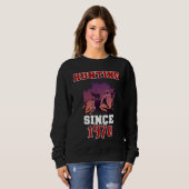 Jagd seit 1970 sweatshirt (Vorne ganz)