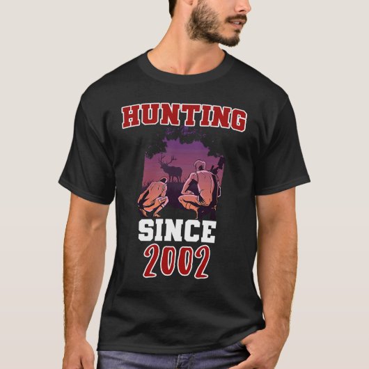 Jagd seit 2002 T-Shirt (Vorderseite)