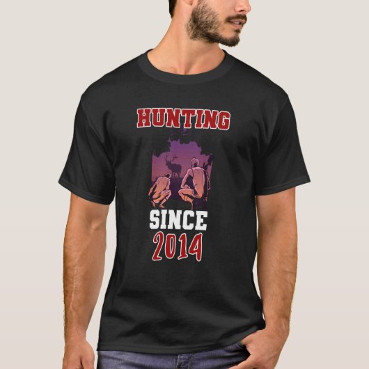 Jagd seit 2014 T-Shirt (Vorderseite)