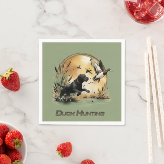 Jagd Serviette (Beispiel)