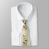 Jagd, Sparrow, Junco, (Finches) Audubons Vögel Krawatte (Gebunden)