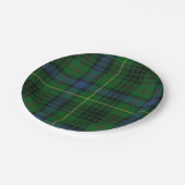 Jagd Stuart Scottish Tartan Pappteller (Schrägansicht)