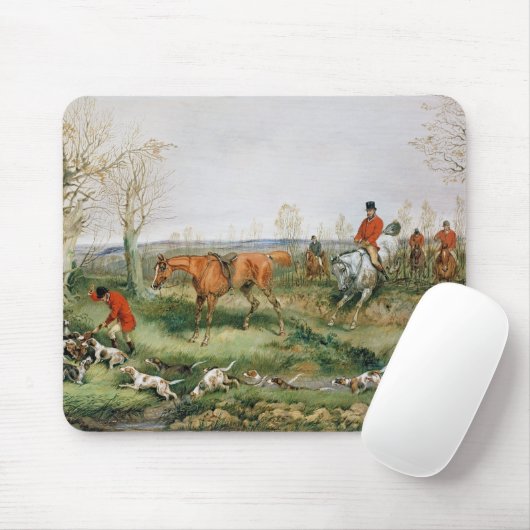 Jagd-Szene Mousepad (Mit Mouse)