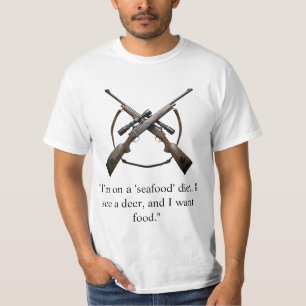 Jagd-T-Shirt mit lustigem Zitat T-Shirt