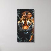 Jagd Tiger Leinwanddruck (Vorderseite)