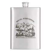 Jagd- und Fangkolben Flachmann (Vorderseite)