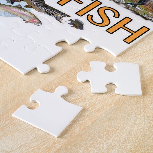 Jagd und Fische Puzzle (Seite)