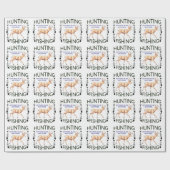 Jagd und Fischerei Geschenkpapier (Flach)