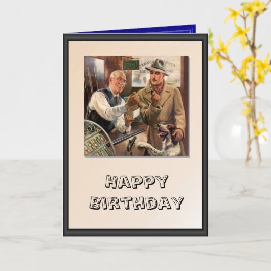 Jagd- und Fischlager Karte (Gelbe Blume)