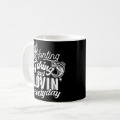 Jagd und Spaß im Alltag Kaffeetasse (Vorderseite Links)