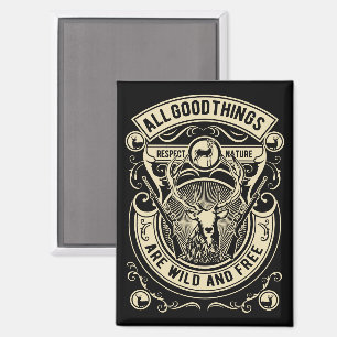 Jagd Vintage Magnet