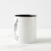 Jagd-Waldhuhn Zweifarbige Tasse (Mittel)