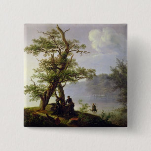 Jagd-Wasservögel, 1828 Button