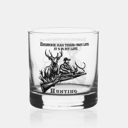 Jagd Whiskyglas (Vorderseite)