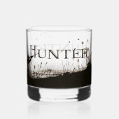 Jagd Whiskyglas (Vorderseite)