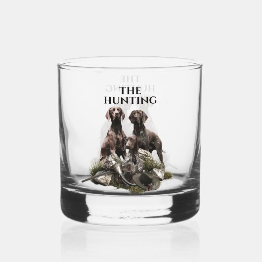 Jagd Whiskyglas (Rückseite)