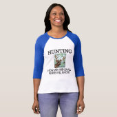 Jagd. Wie Männer mit den kleinen Penissen Macho T-Shirt (Vorne ganz)