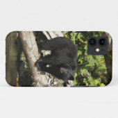 Jagd Wilder Schwarzer Bär Wildlife Foto Case-Mate iPhone Hülle (Rückseite (Horizontal))