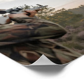 Jagd zu Beginn der Saison Jagd ich gesprochen habe Poster (Ecke)