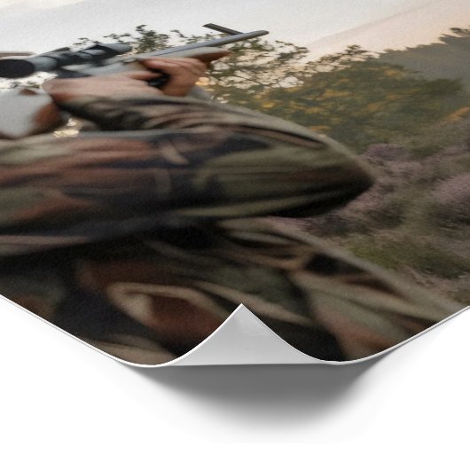 Jagd zu Beginn der Saison Jagd ich gesprochen habe Poster (Ecke)