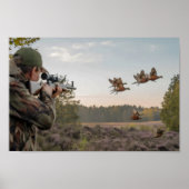 Jagd zu Beginn der Saison Jagd ich gesprochen habe Poster (Vorne)