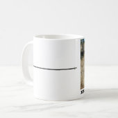 Jagd, zum zu leben Becher Kaffeetasse (Vorderseite Links)