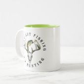 Jagd Zweifarbige Tasse (Vorderseite Links)