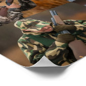 Jagdanfänger Bounty Jäger Poster (Ecke)