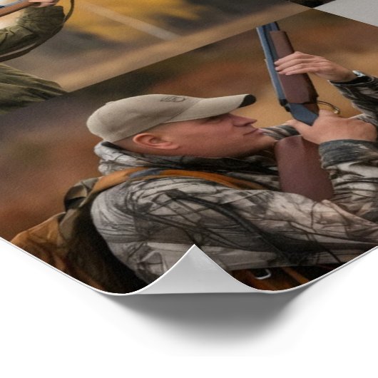 Jagdanfänger Bounty Jäger Poster (Ecke)