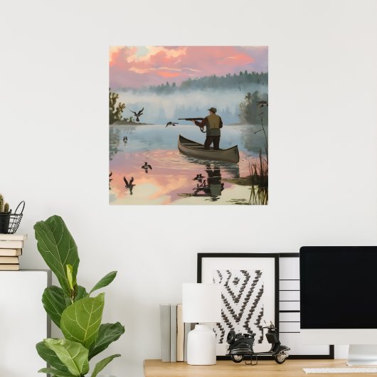 Jagdanfänger Bounty Jäger Poster (Heimbüro)