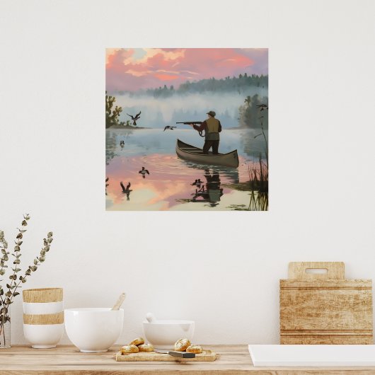 Jagdanfänger Bounty Jäger Poster (Küche)