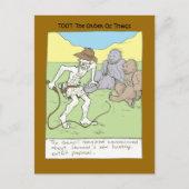 Jagdausrüstung Postkarte (Vorderseite)