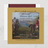 Jagdball Einladung (Vorne/Hinten)