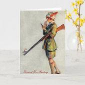 Jagdbekleidung Karte (Gelbe Blume)