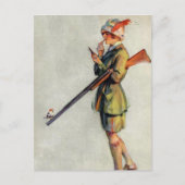 Jagdbekleidung Postkarte (Vorderseite)