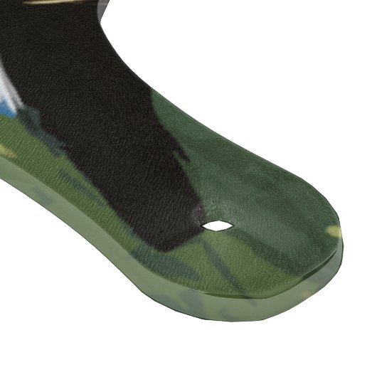 Jagddekor, Holzbeißglas Schneidebrett (Ecke)