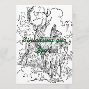 Jagdeinladung 1 einladung