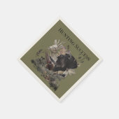 Jagderfolg,Deutsch Drahthaar Serviette (Ecke)