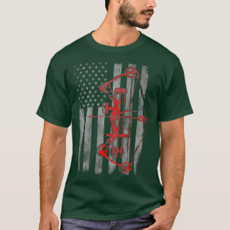 Jagdfahne Bogenschießen T-Shirt
