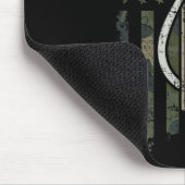 Jagdfait - Christlicher Jäger Fischer Mousepad (Ecke)