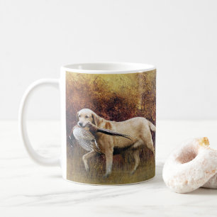 Jagdfasan, Herbstband Metalldruckausdruck Kaffeetasse