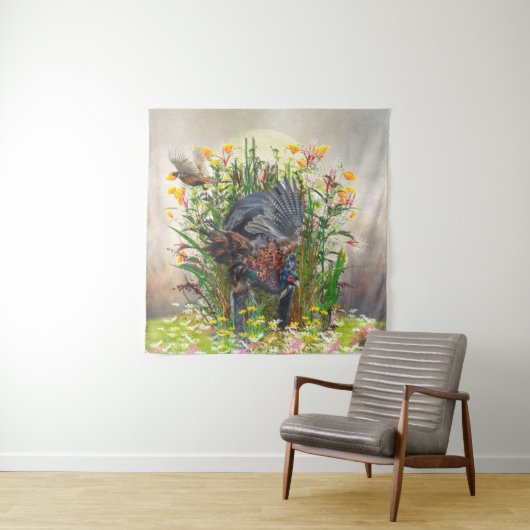 Jagdfasan Wandteppich (Beispiel)