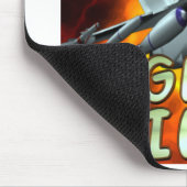 Jagdflieger-Mausunterlage Mousepad (Ecke)