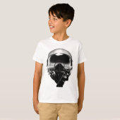 Jagdflieger-Sturzhelm T-Shirt (Vorne ganz)