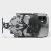 Jagdflieger-Sturzhelm und Höhenmesser Case-Mate iPhone Hülle (Rückseite (Horizontal))