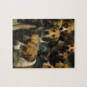 Jagdfoxhounds, Galway Blazers, Irland Puzzle (Horizontal)