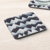 Jagdgebirge Aquarell Untersetzer Set (Linke Seite)