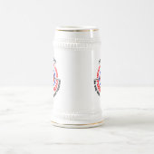 Jagdgenehmigung Bierglas (Mittel)